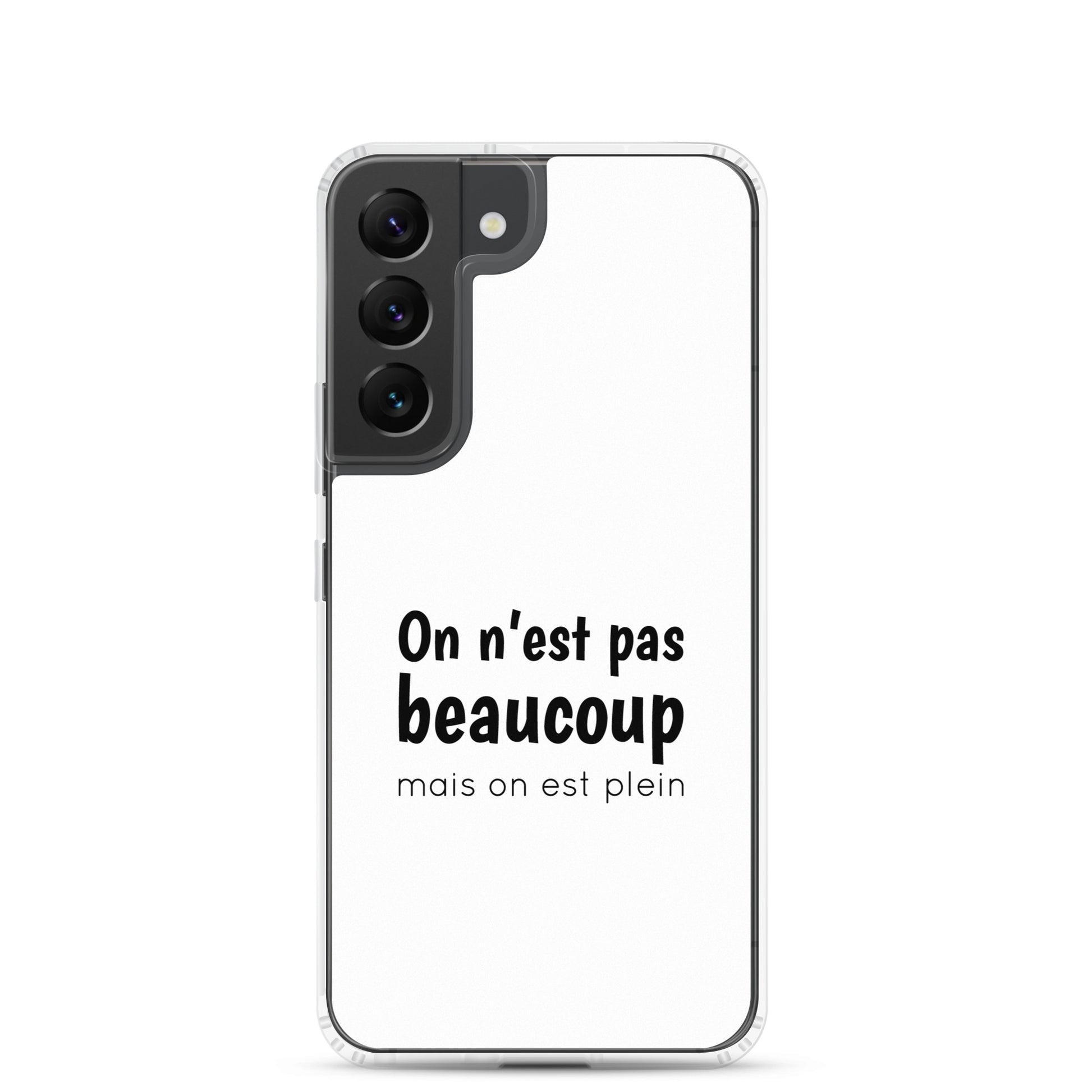 Coque Samsung On n'est pas beaucoup mais on est plein - Sedurro