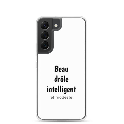 Coque Samsung Beau drôle intelligent et modeste - Sedurro