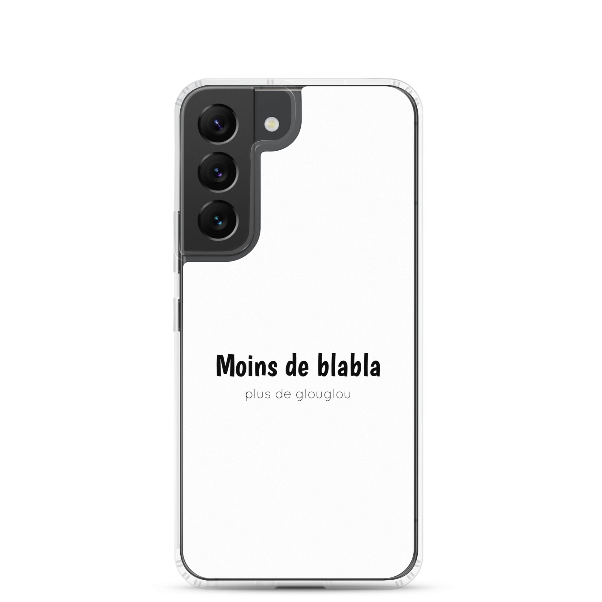 Coque Samsung Moins de blabla plus de glouglou - Sedurro