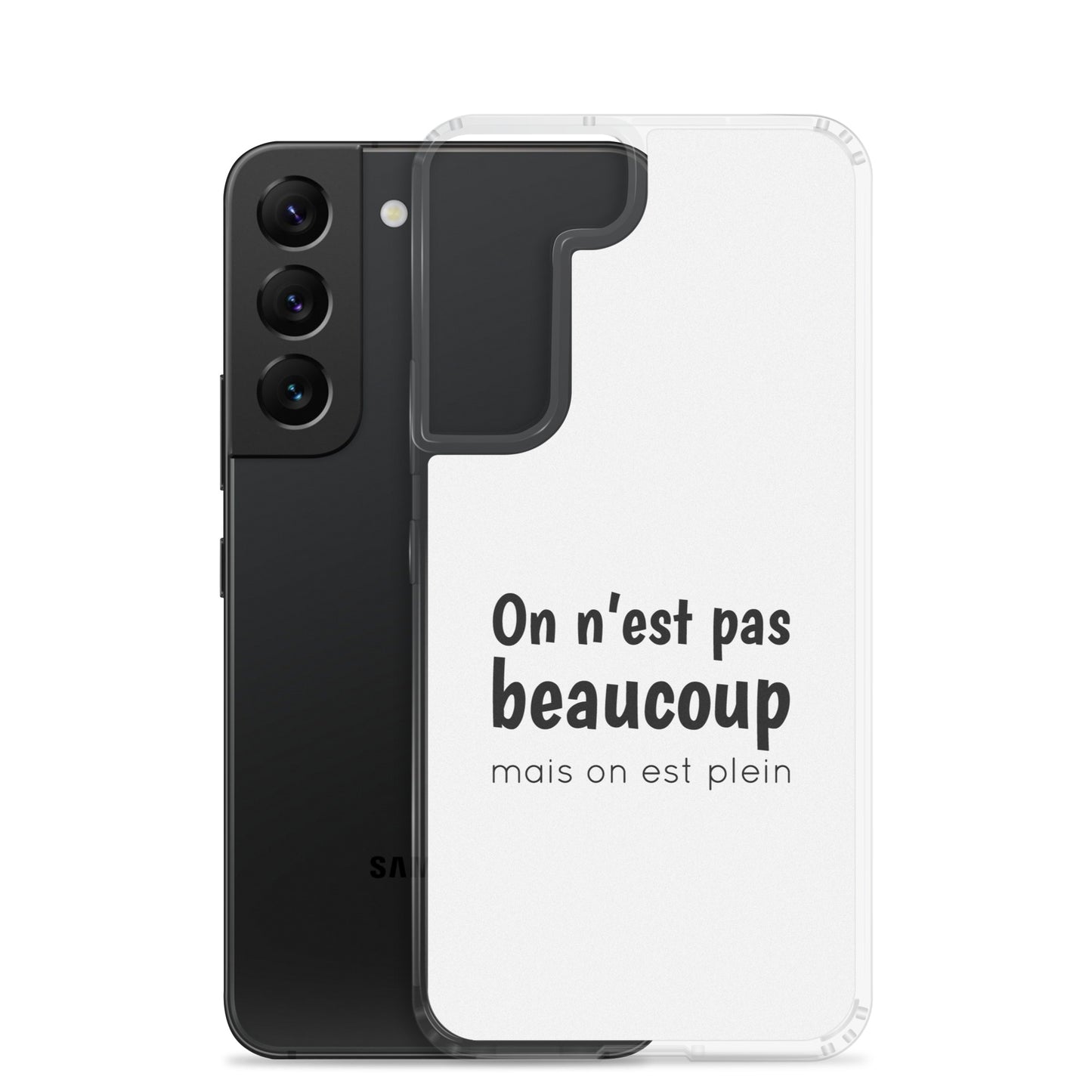 Coque Samsung On n'est pas beaucoup mais on est plein - Sedurro