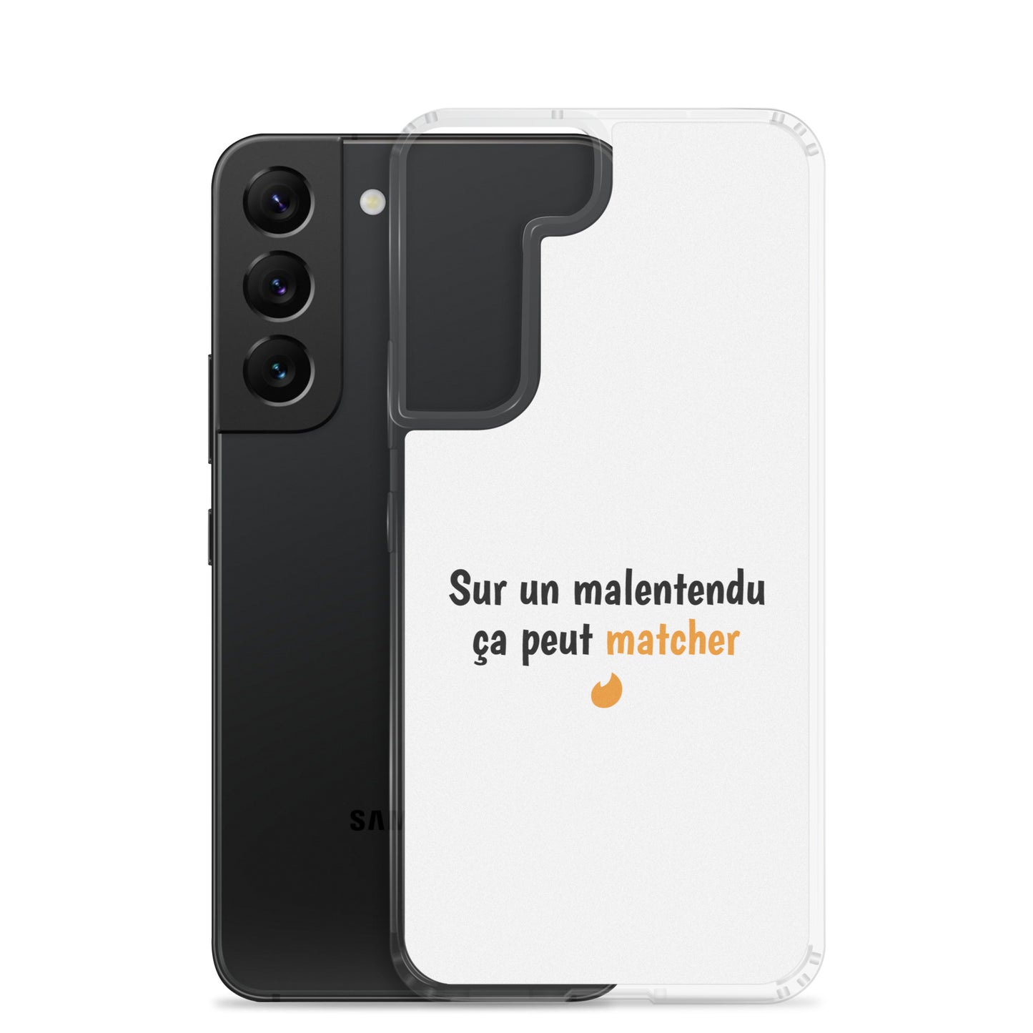 Coque Samsung Sur un malentendu ça peut matcher - Sedurro