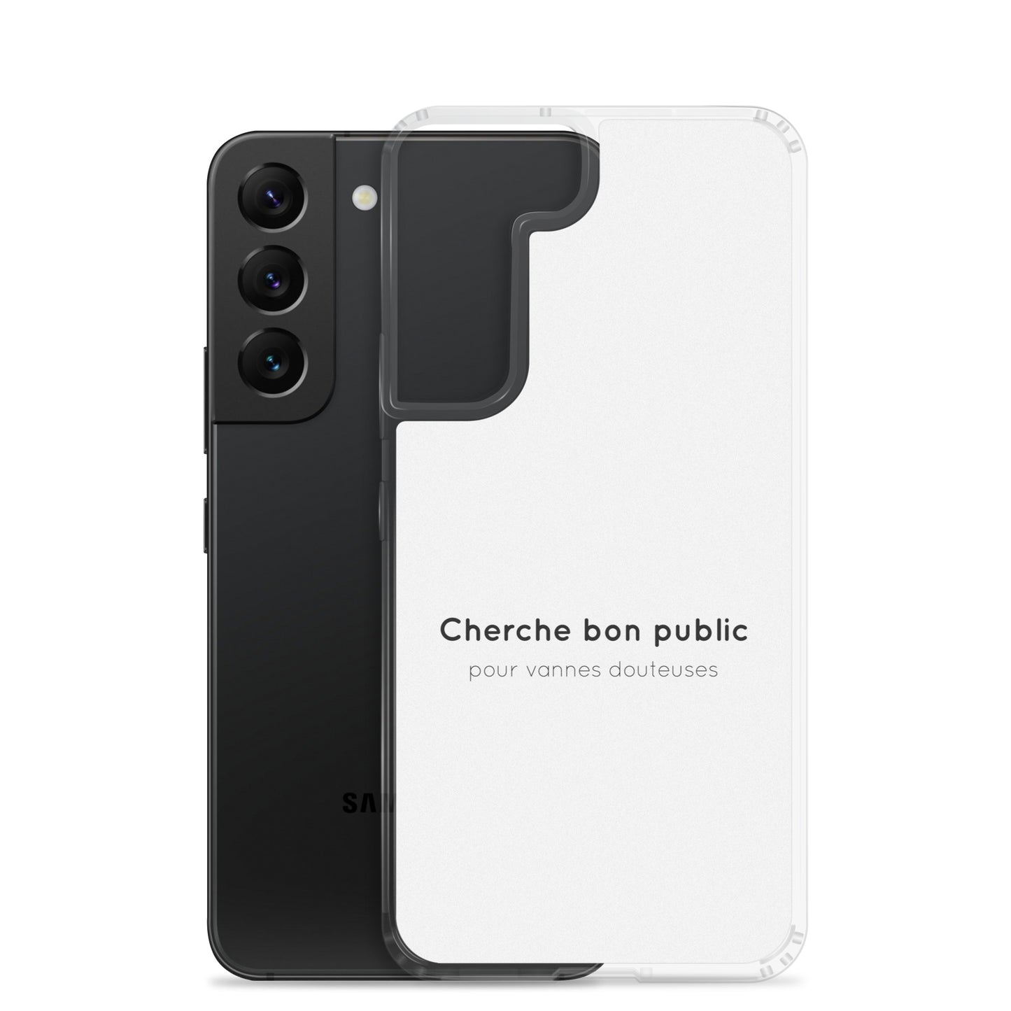 Coque Samsung Cherche bon public pour vannes douteuses - Sedurro