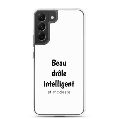 Coque Samsung Beau drôle intelligent et modeste - Sedurro