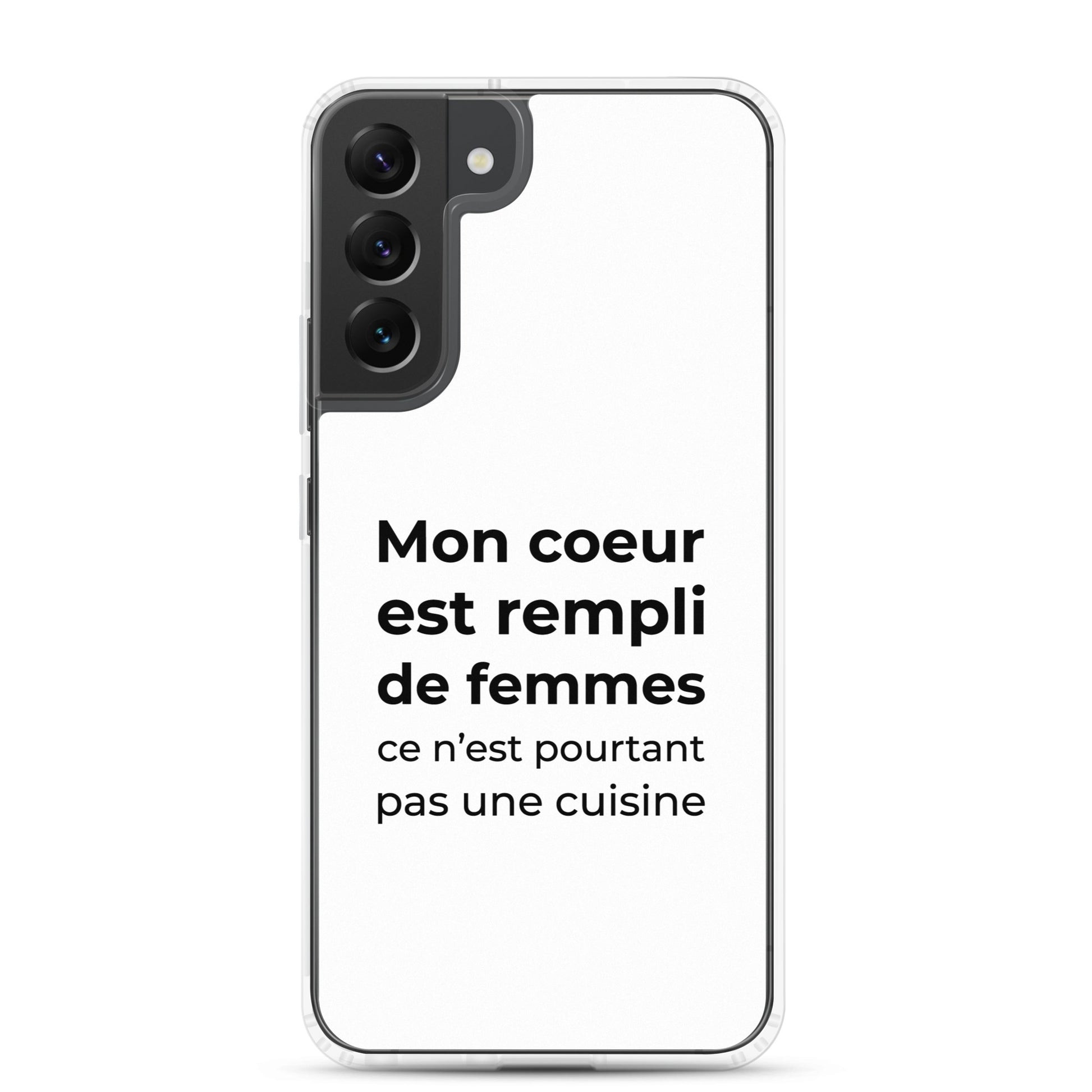 Coque Samsung Mon cœur est rempli de femmes ce n'est pourtant pas une cuisine Sedurro