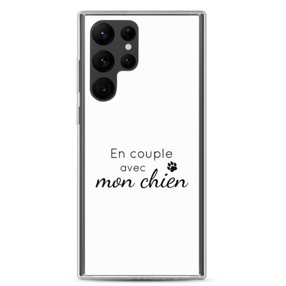 Coque Samsung En couple avec mon chien - Sedurro