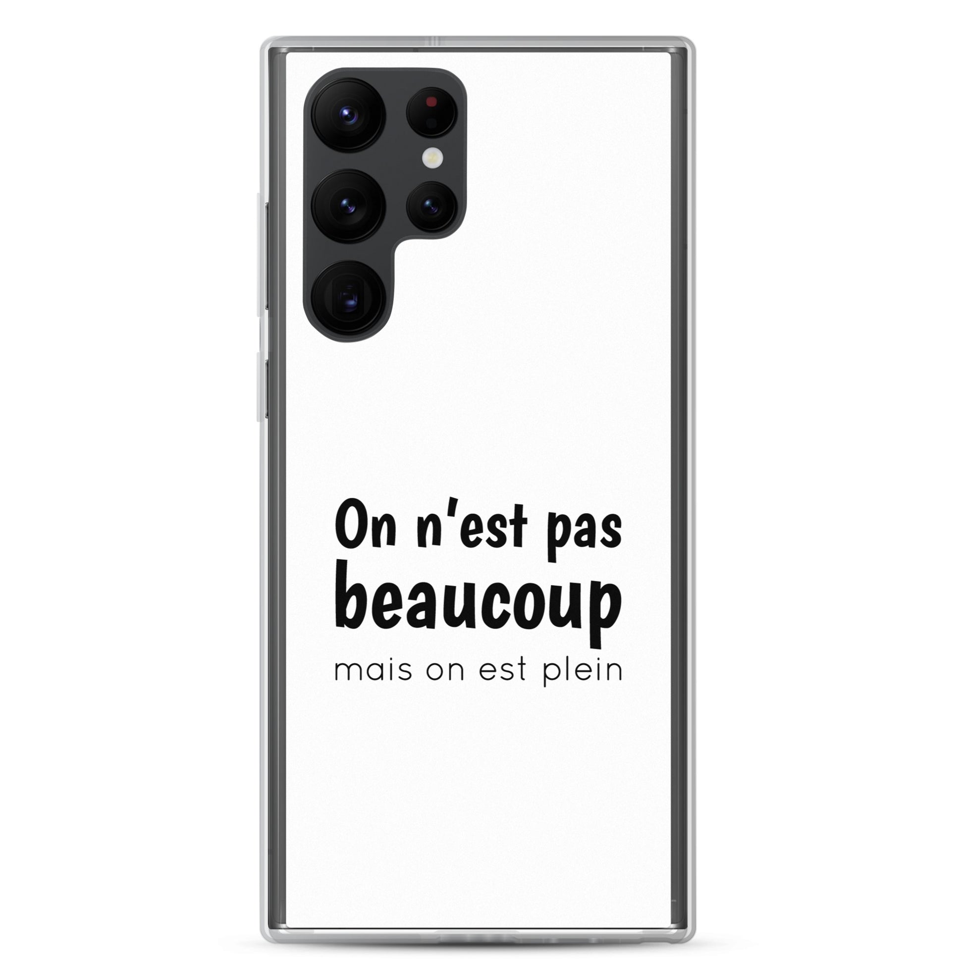 Coque Samsung On n'est pas beaucoup mais on est plein - Sedurro