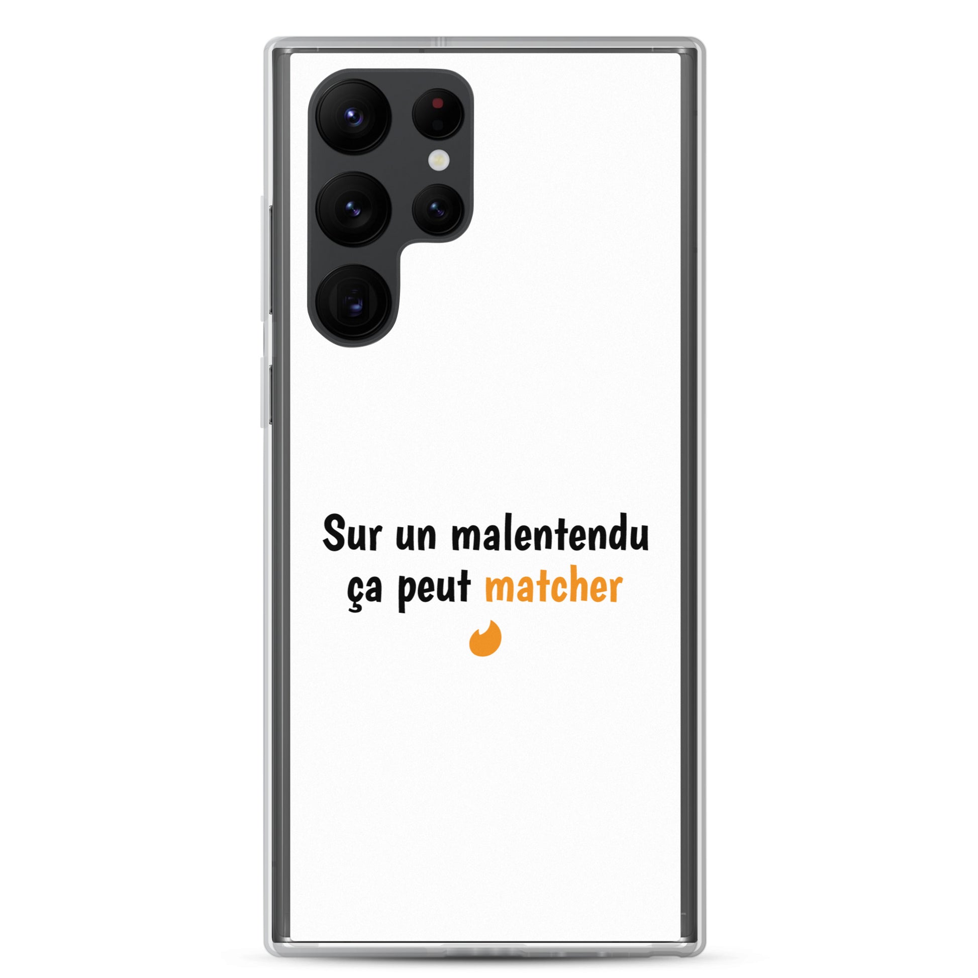 Coque Samsung Sur un malentendu ça peut matcher - Sedurro