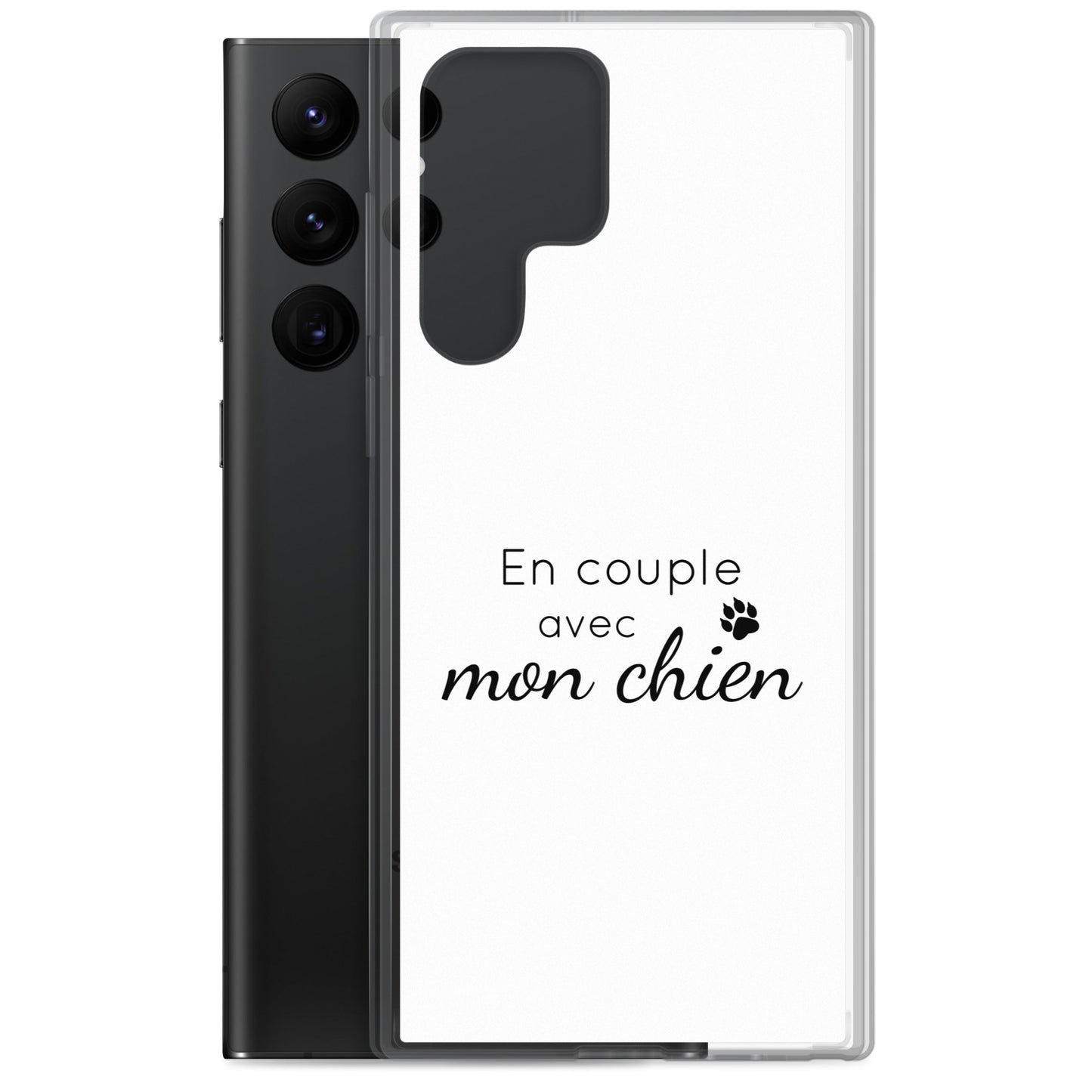 Coque Samsung En couple avec mon chien - Sedurro