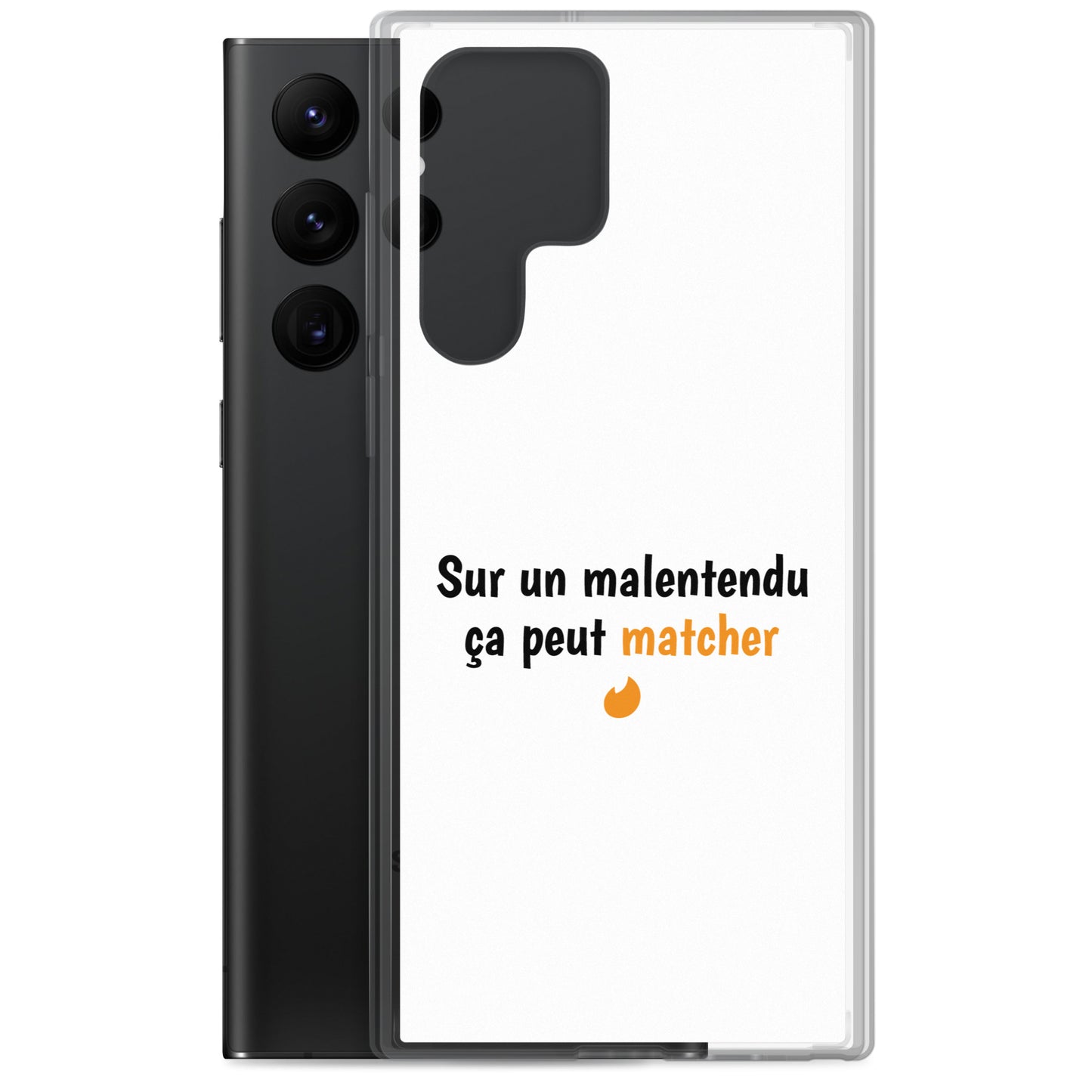 Coque Samsung Sur un malentendu ça peut matcher - Sedurro