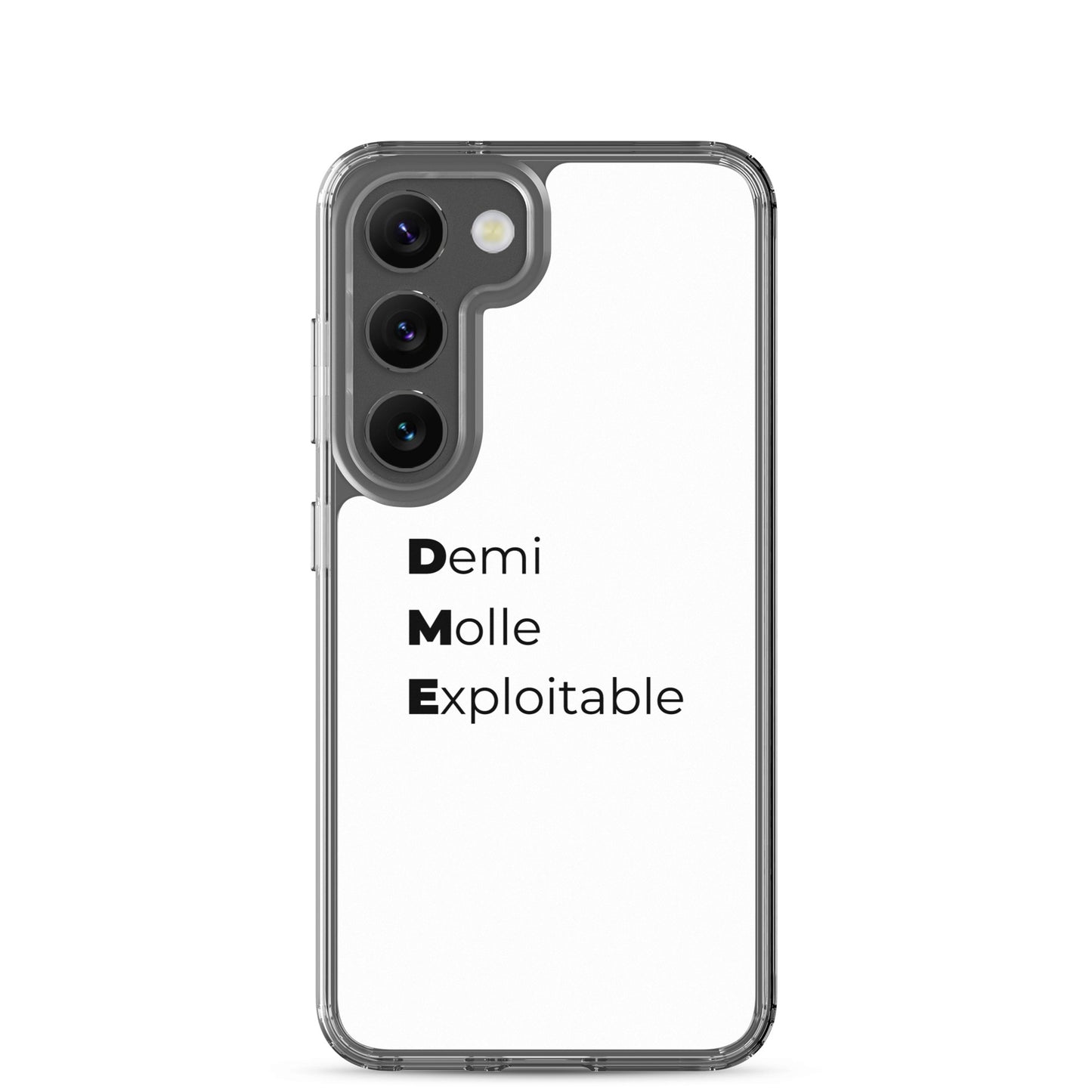 Coque Samsung Demi molle exploitable