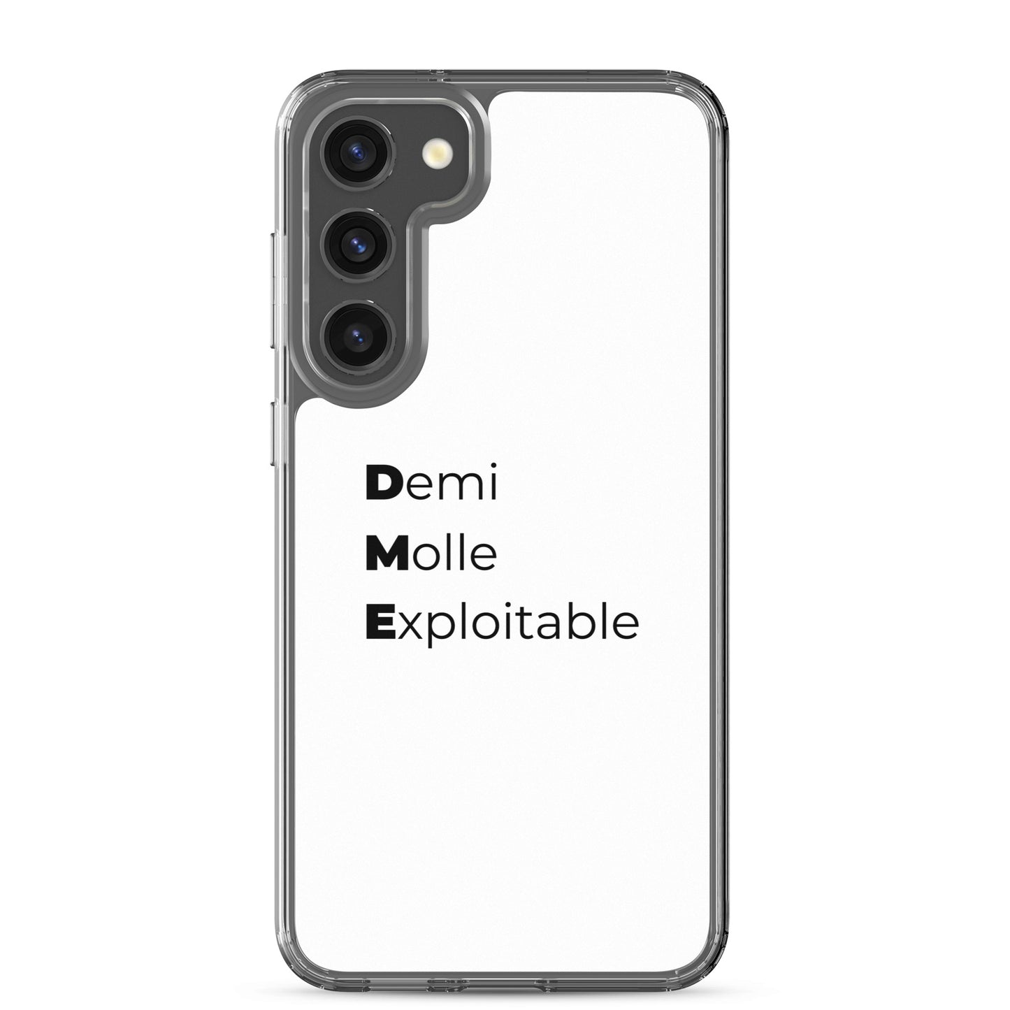 Coque Samsung Demi molle exploitable