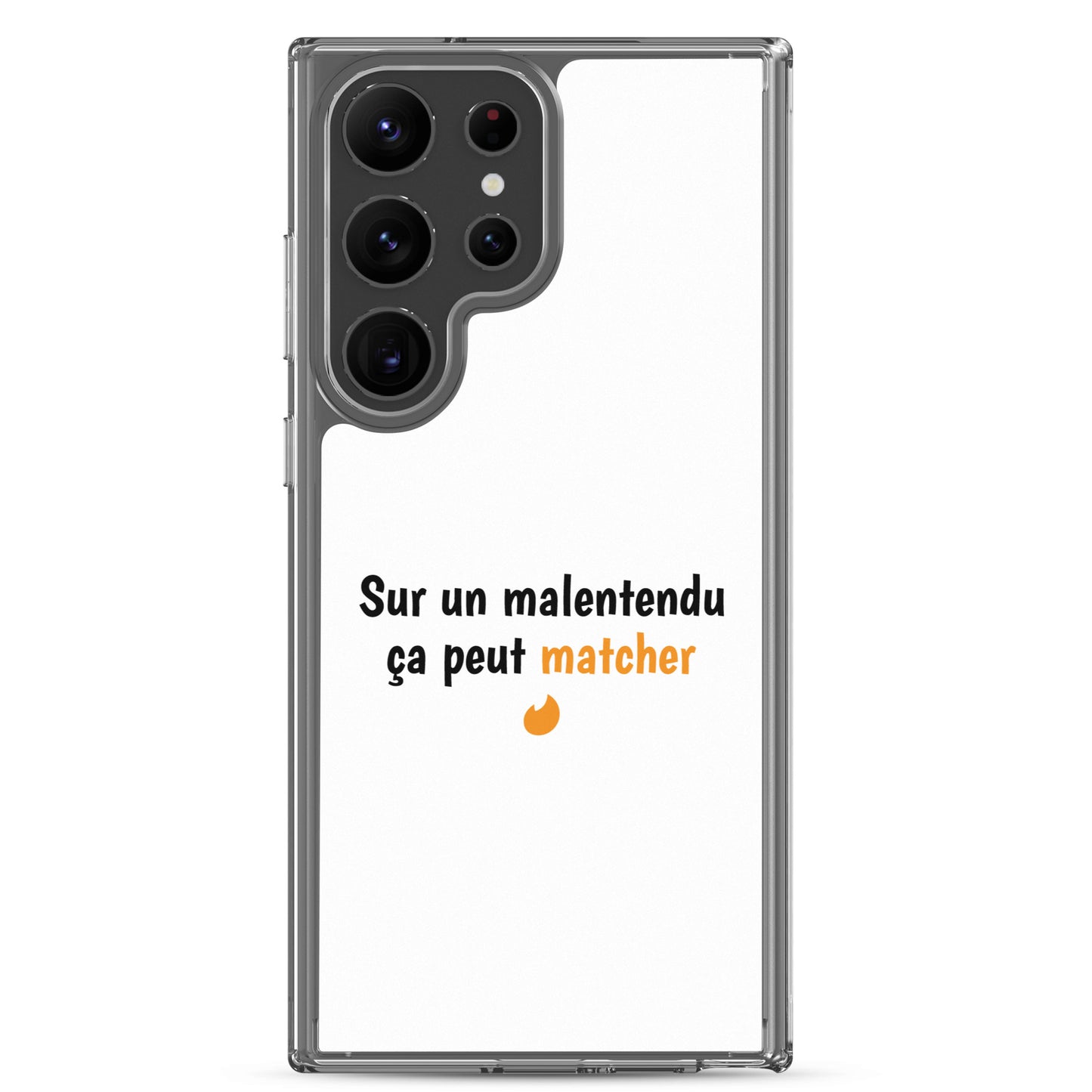 Coque Samsung Sur un malentendu ça peut matcher - Sedurro