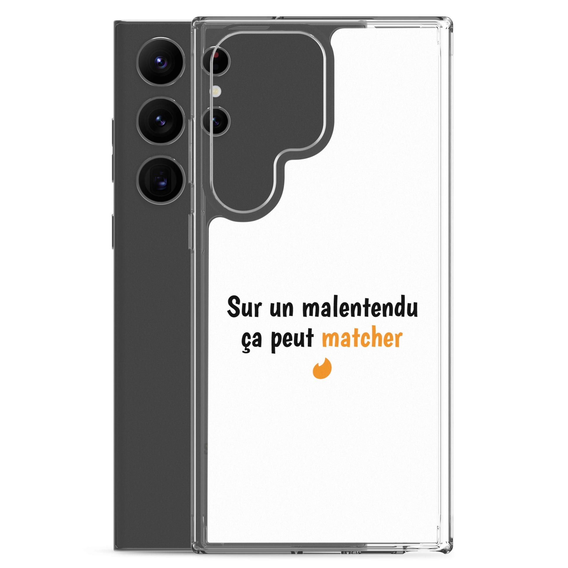 Coque Samsung Sur un malentendu ça peut matcher - Sedurro