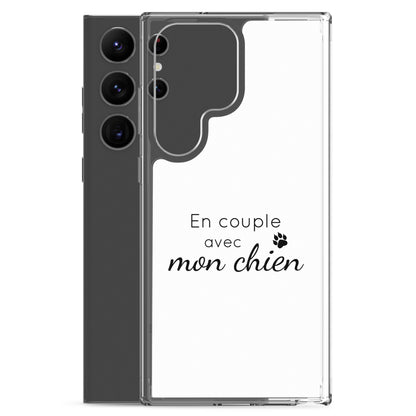 Coque Samsung En couple avec mon chien - Sedurro