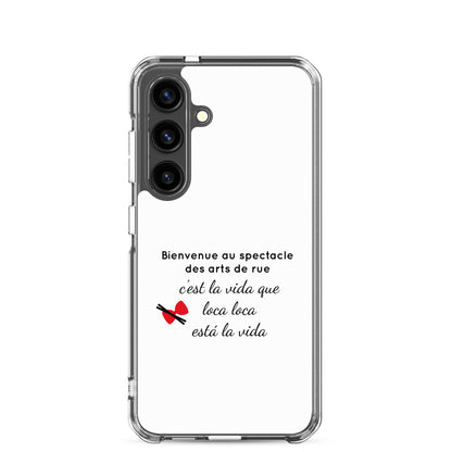 Coque Samsung Bienvenue au spectacle des arts de rue - Sedurro