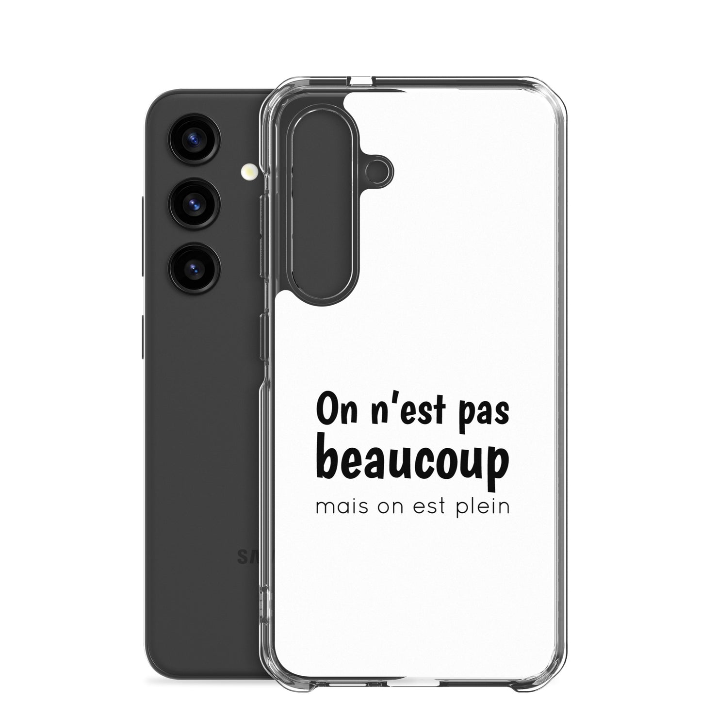 Coque Samsung On n'est pas beaucoup mais on est plein - Sedurro