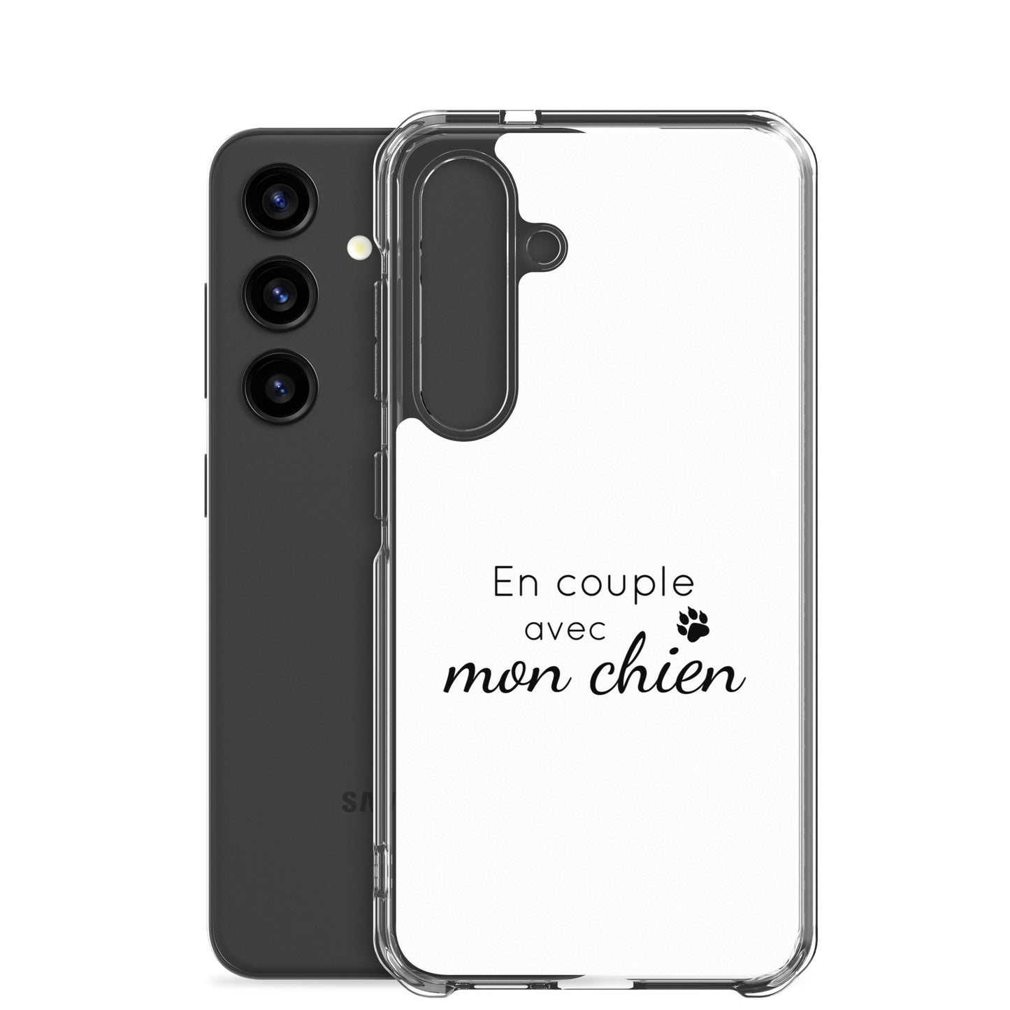 Coque Samsung En couple avec mon chien - Sedurro