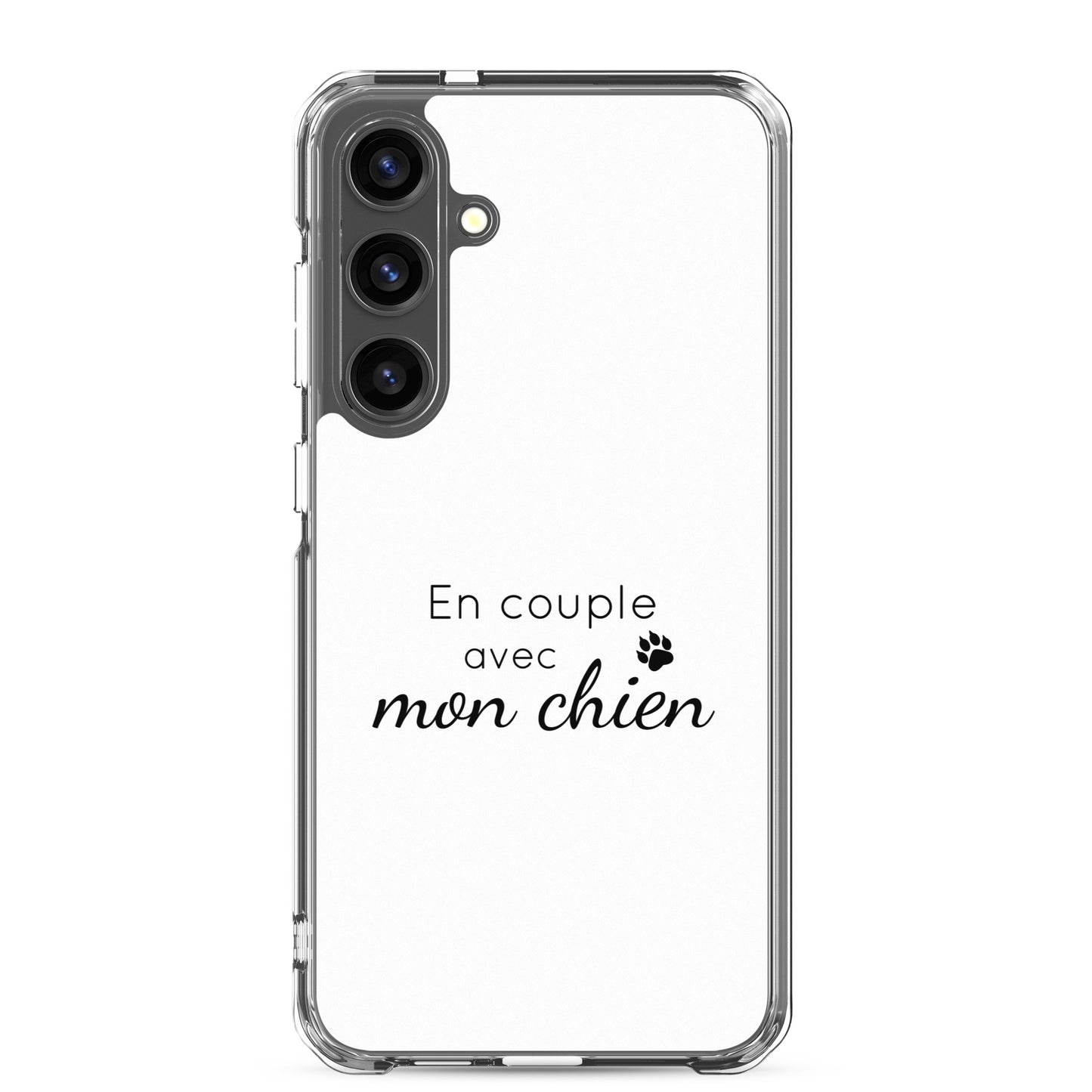 Coque Samsung En couple avec mon chien - Sedurro