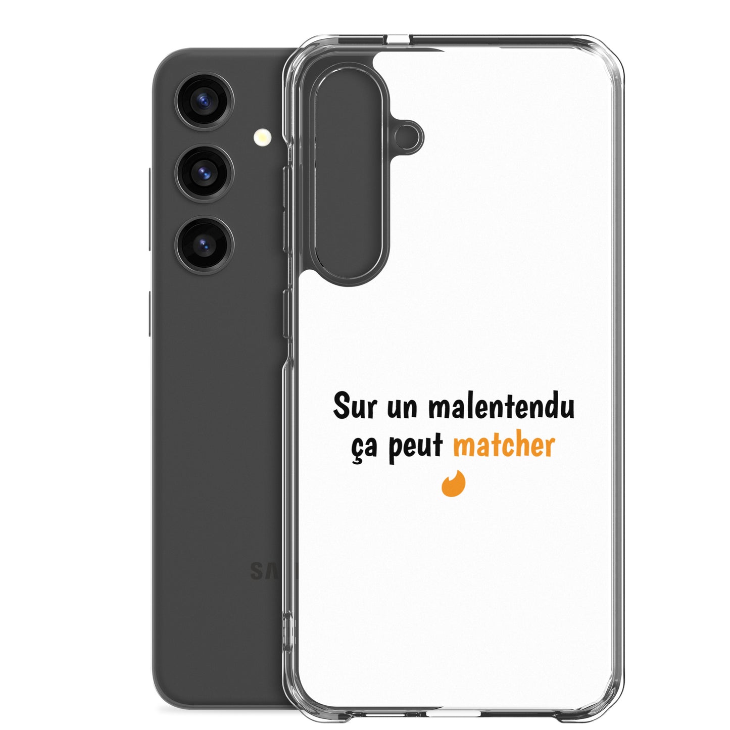 Coque Samsung Sur un malentendu ça peut matcher - Sedurro