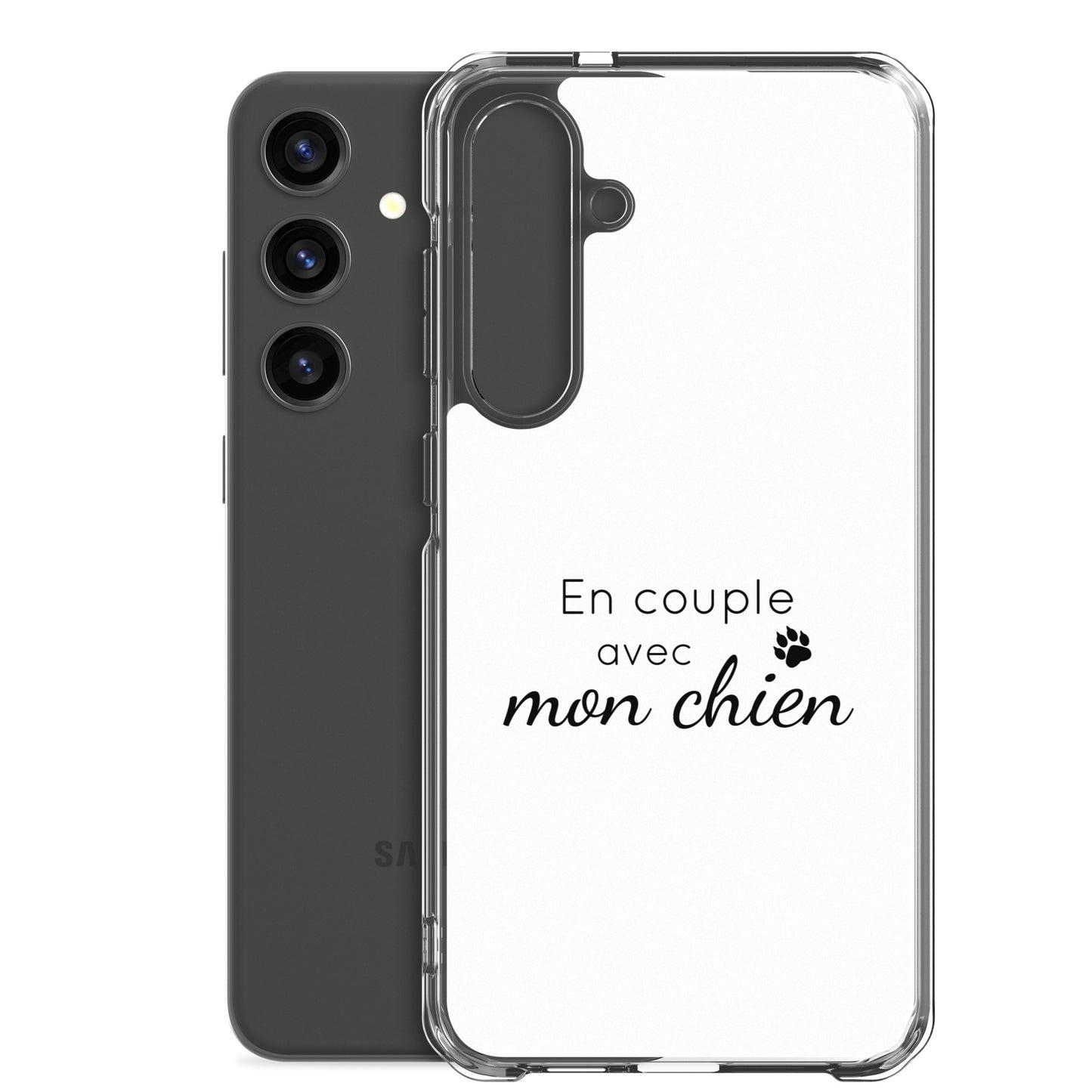 Coque Samsung En couple avec mon chien - Sedurro