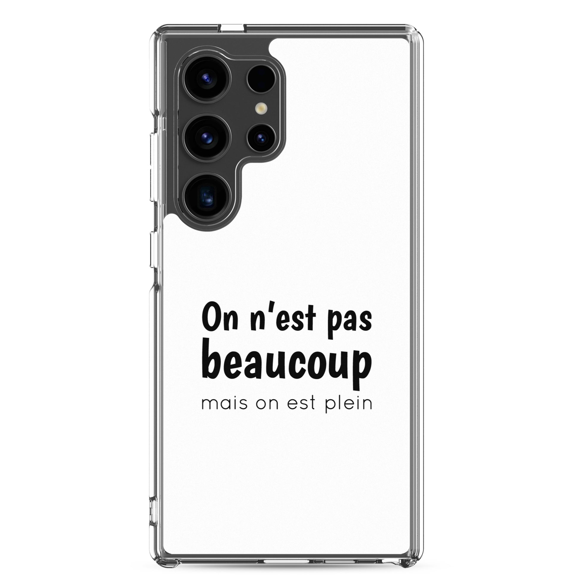 Coque Samsung On n'est pas beaucoup mais on est plein - Sedurro