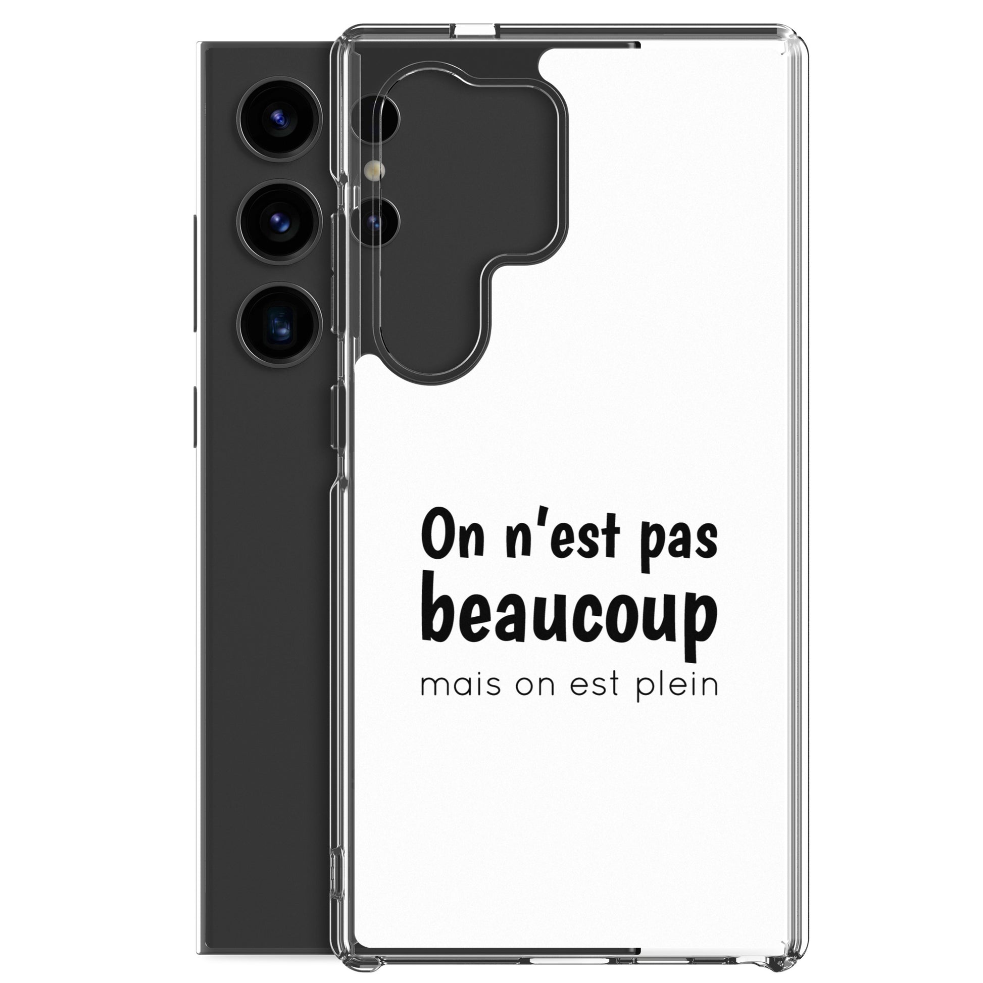 Coque Samsung On n'est pas beaucoup mais on est plein - Sedurro