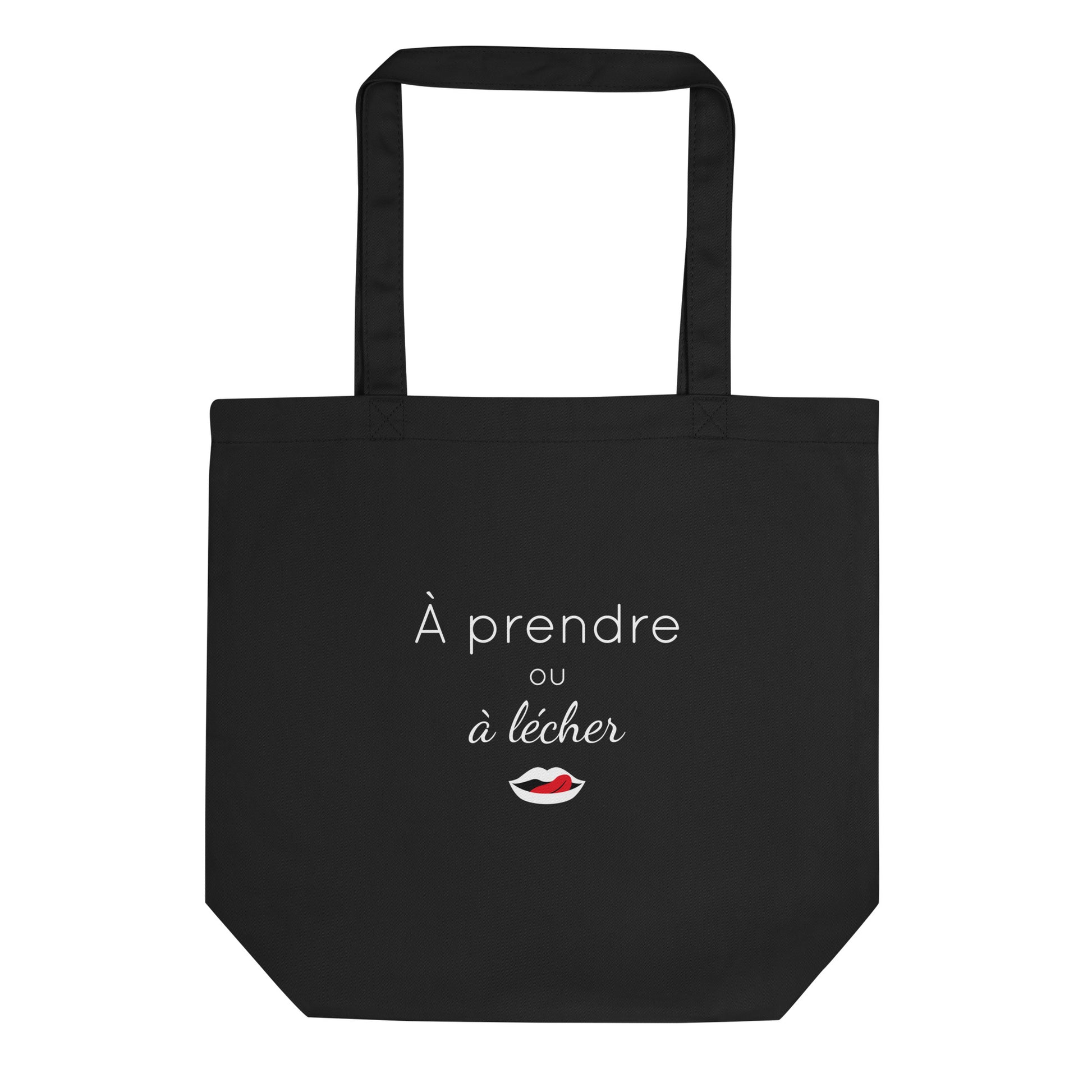 Tote bag bio À prendre ou à lécher - Sedurro