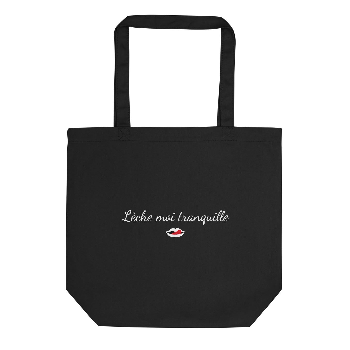 Tote bag bio Lèche moi tranquille - Sedurro