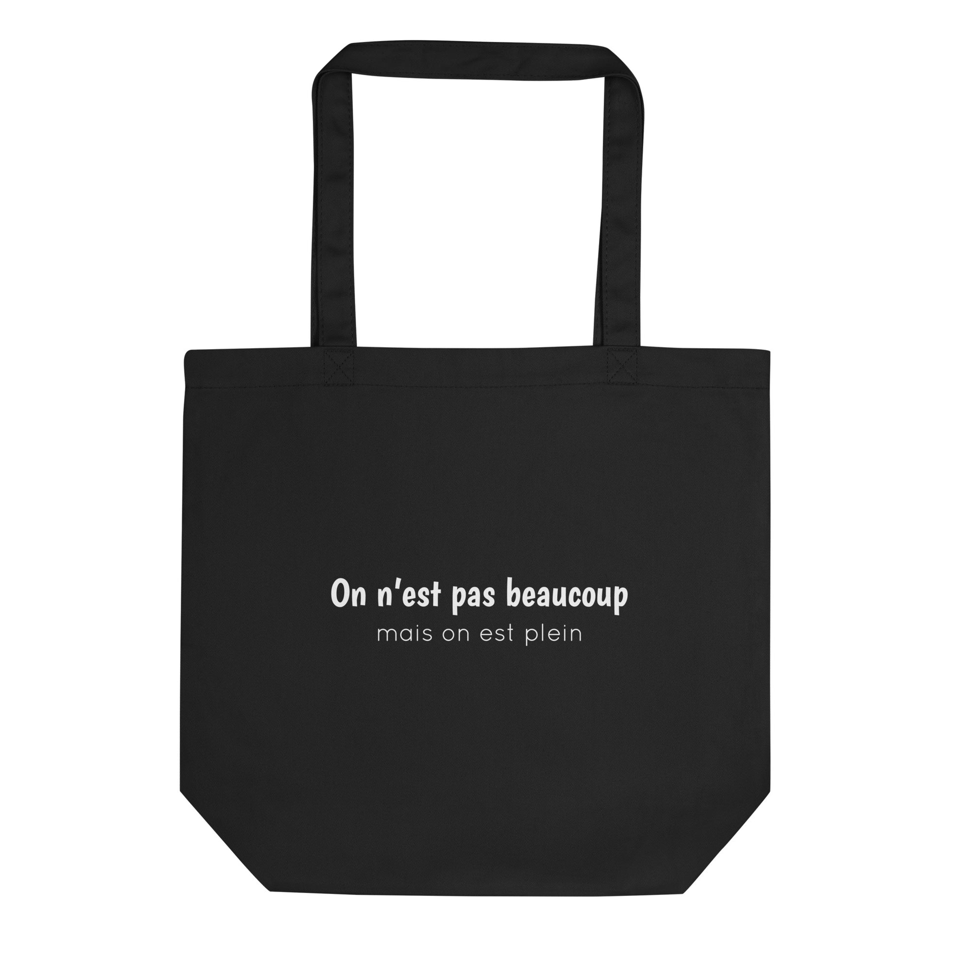 Tote bag bio On n'est pas beaucoup mais on est plein - Sedurro