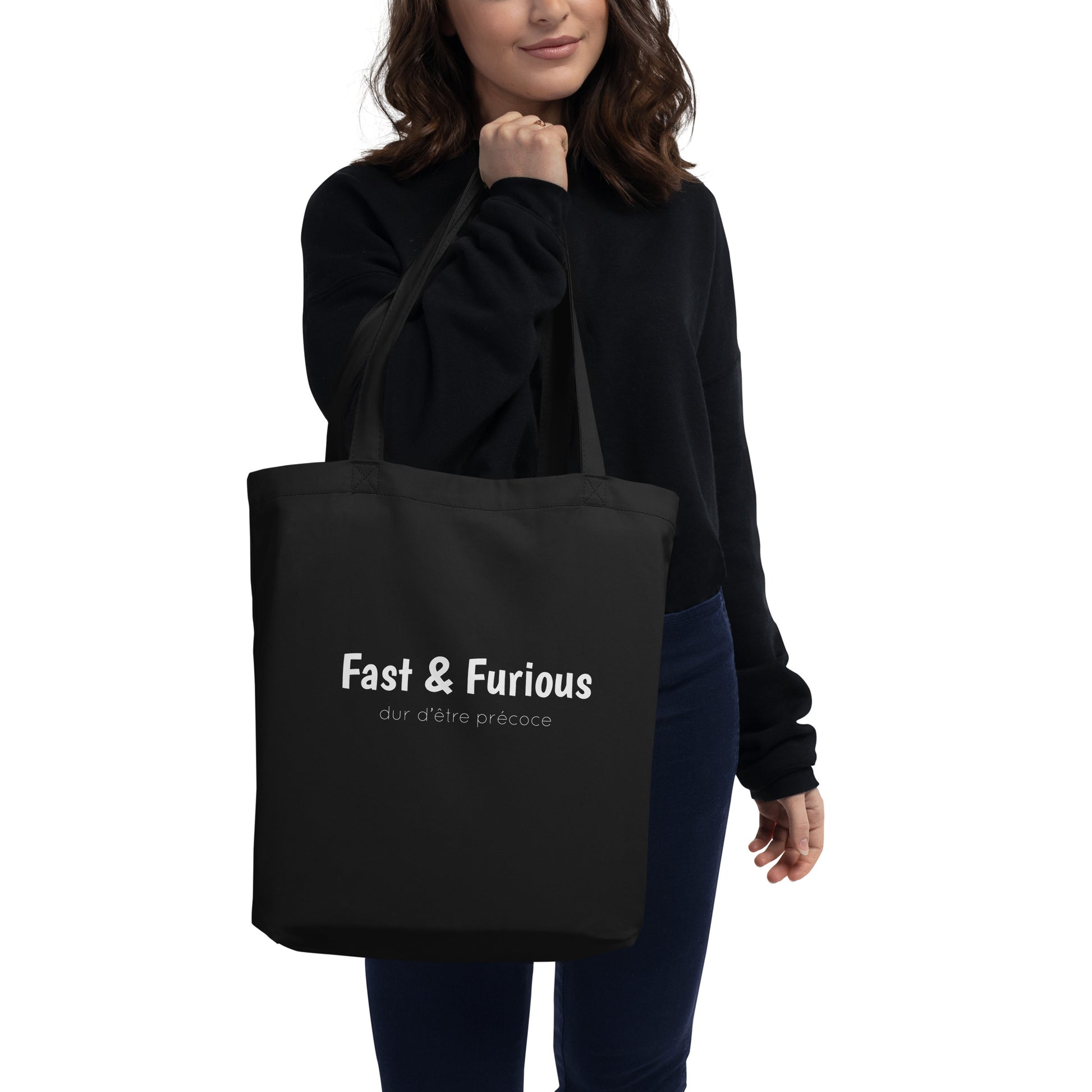 Tote bag bio Fast & Furious dur d'être précoce - Sedurro