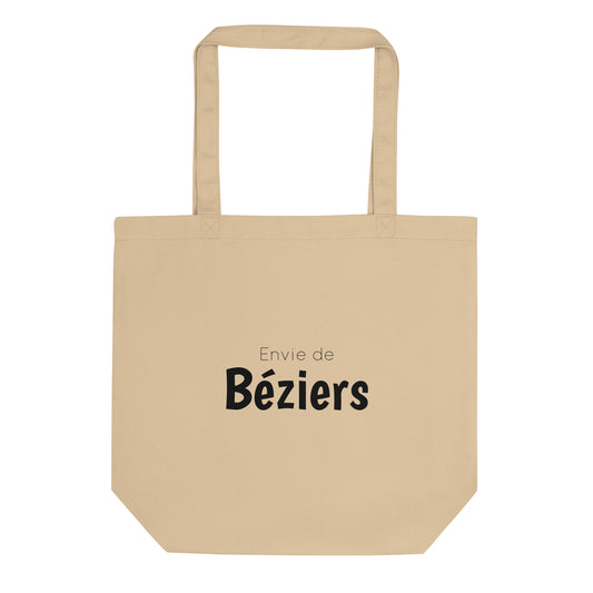 Tote bag bio Envie de Béziers - Sedurro