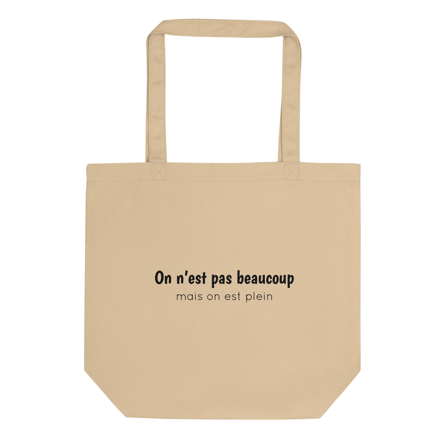 Tote bag bio On n'est pas beaucoup mais on est plein - Sedurro