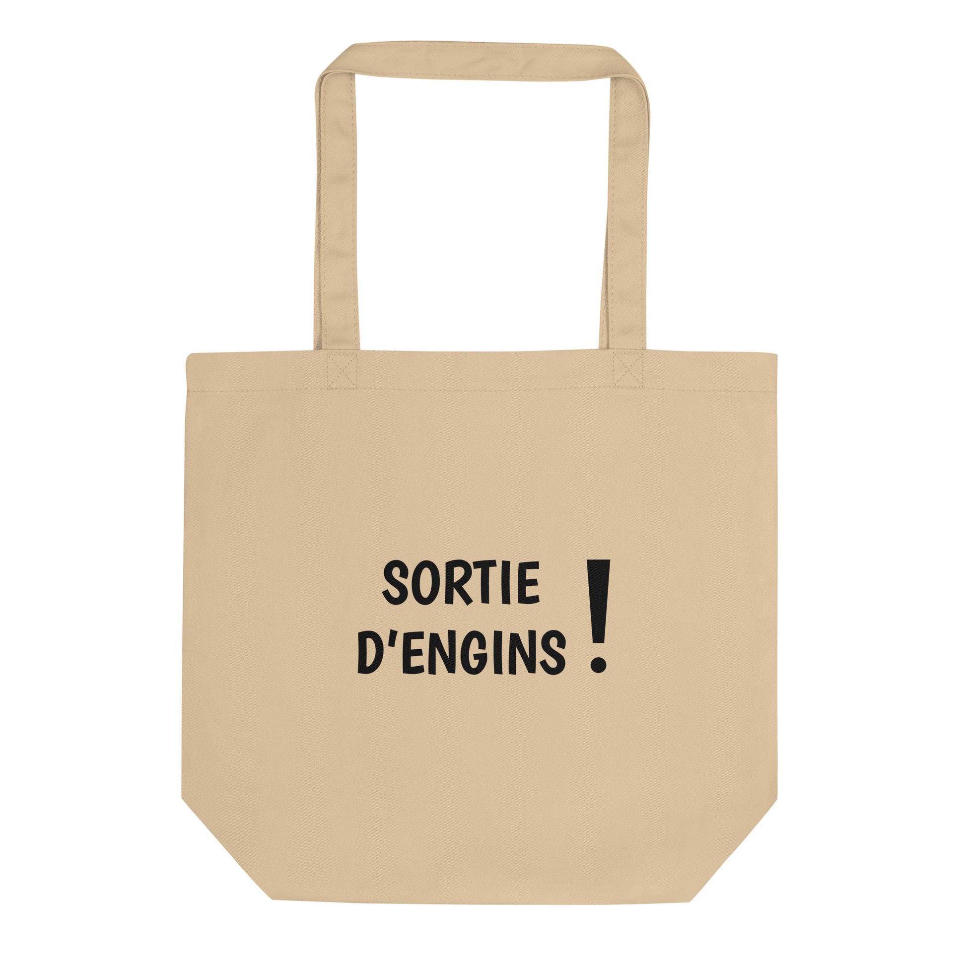 Tote bag bio Sortie d'engins - Sedurro