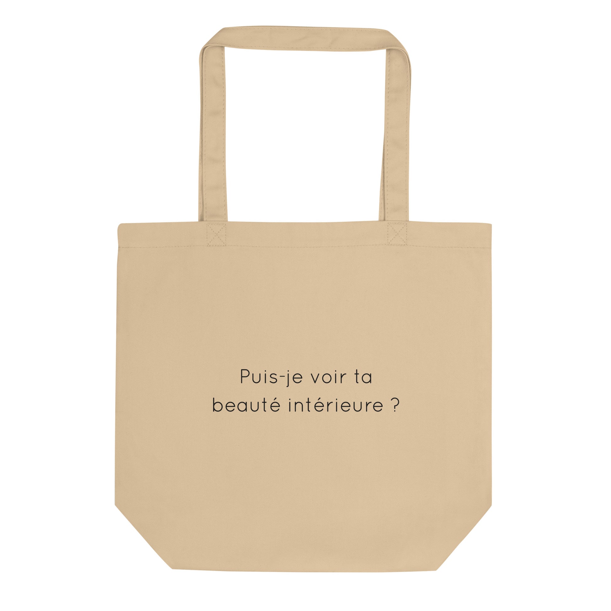 Tote bag bio Puis-je voir ta beauté intérieure - Sedurro