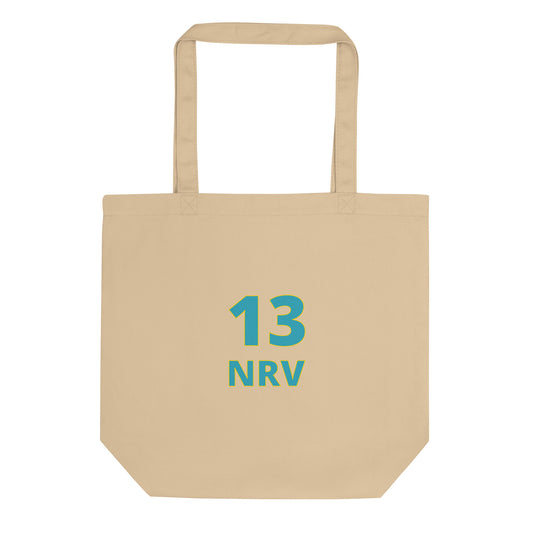 Organic tote bag 13NRV football jersey