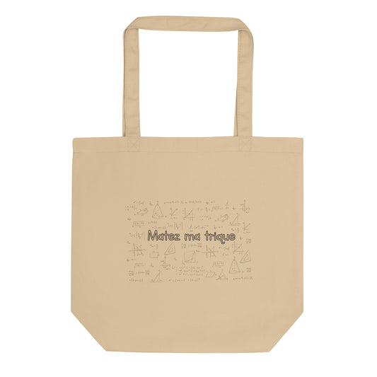 Organic tote bag Watch my stick