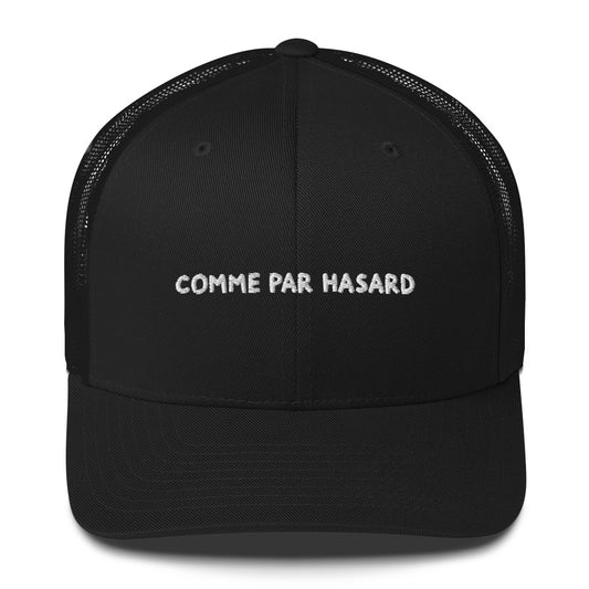 Casquette brodée Comme par hasard - Sedurro