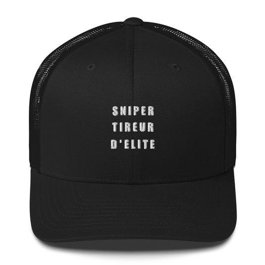 Casquette brodée Sniper tireur d'élite - Sedurro