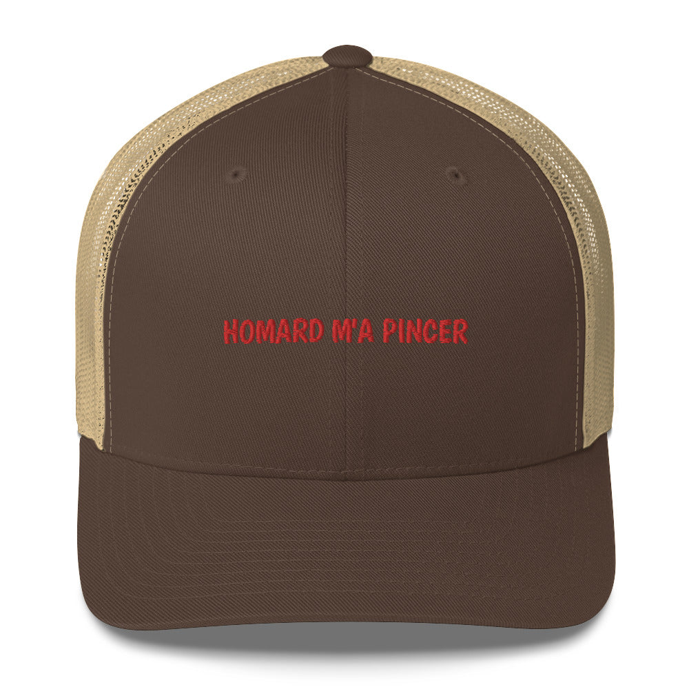 Casquette brodée Homard m'a pincer Sedurro