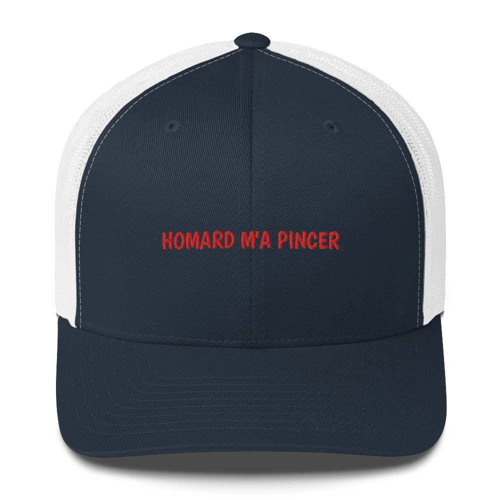 Casquette brodée Homard m'a pincer Sedurro