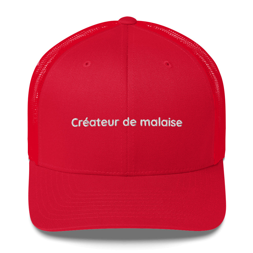 Casquette brodée Créateur de malaise Sedurro