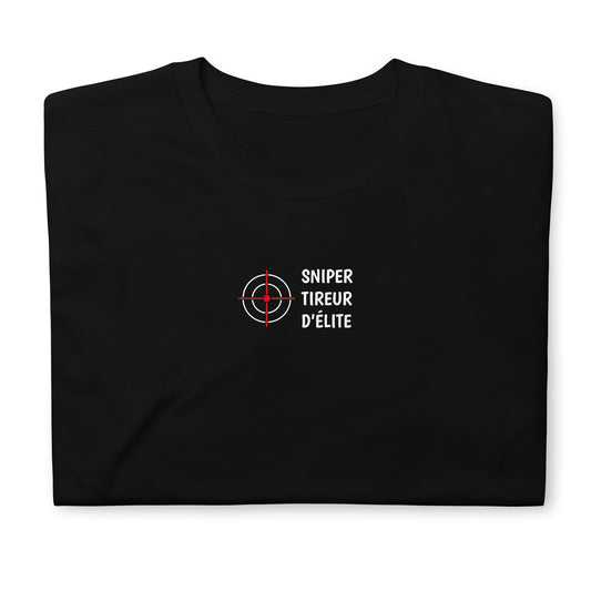 T-shirt unisexe Sniper tireur d'élite - Sedurro