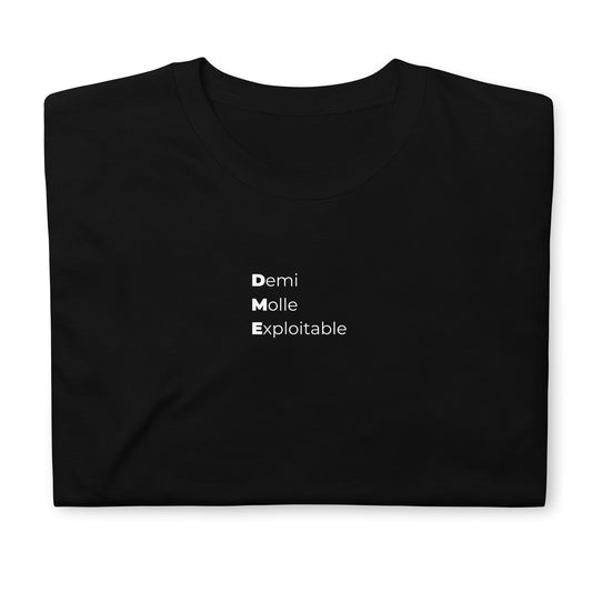 T-shirt unisexe Demi molle exploitable Sedurro