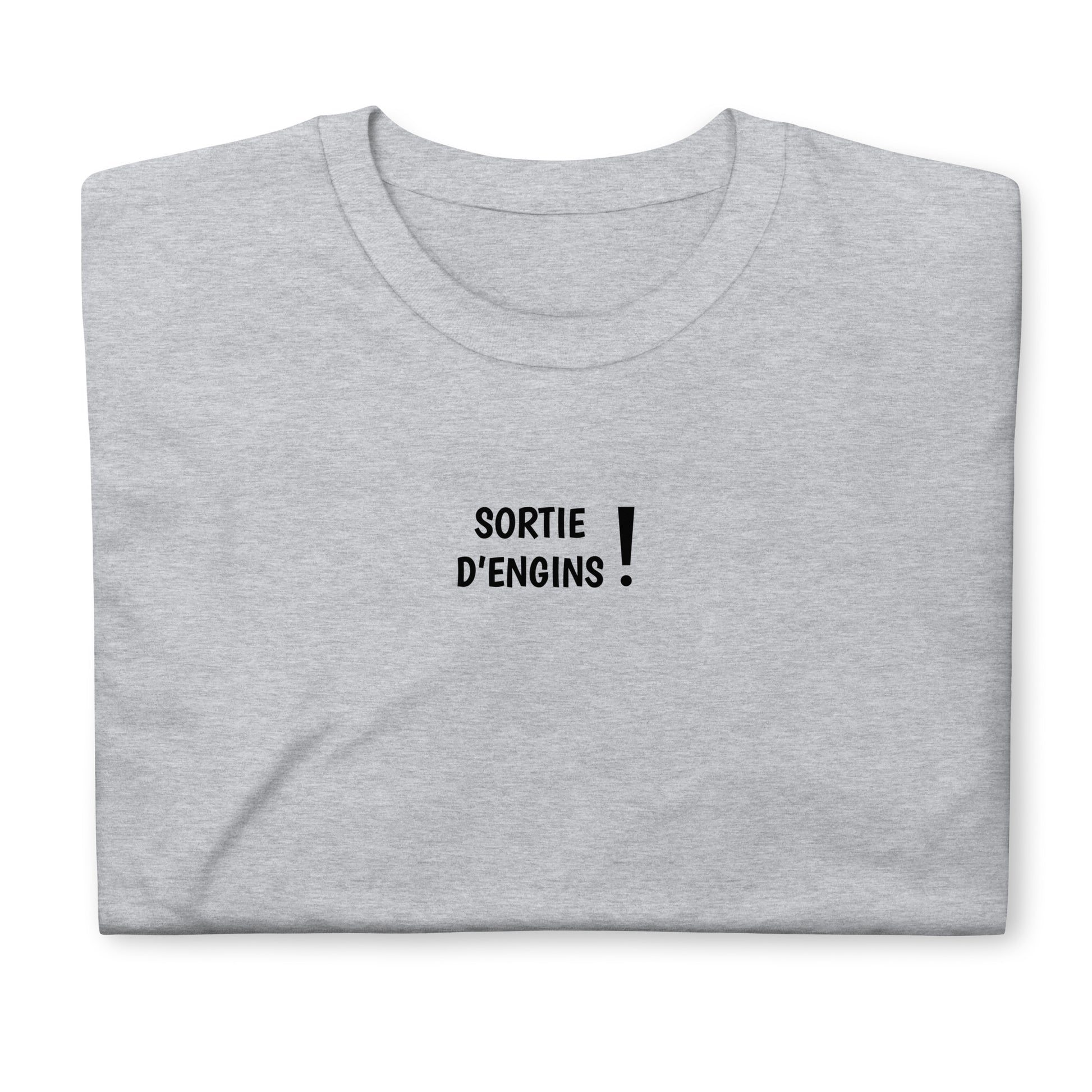 T-shirt unisexe Sortie d'engins - Sedurro