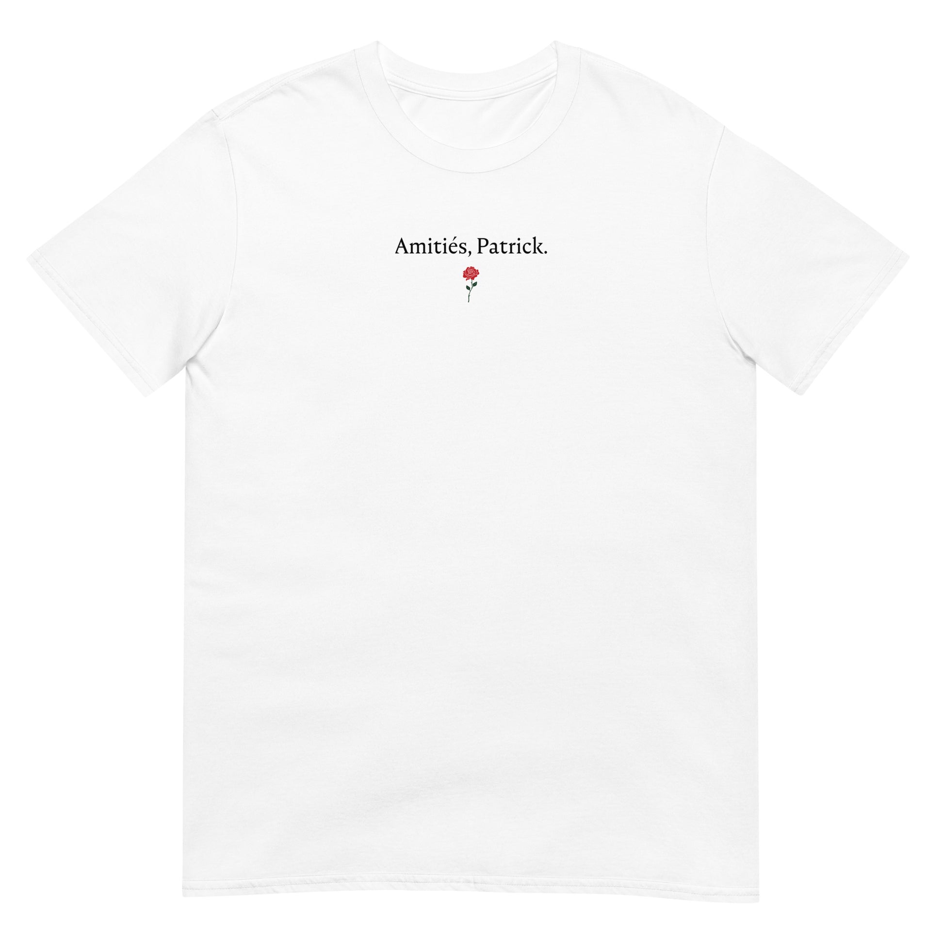 T-shirt unisexe Amitiés Patrick Sedurro