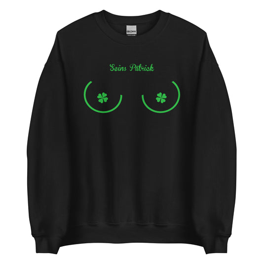 Sweat unisexe col rond Seins Saint Patrick Sedurro