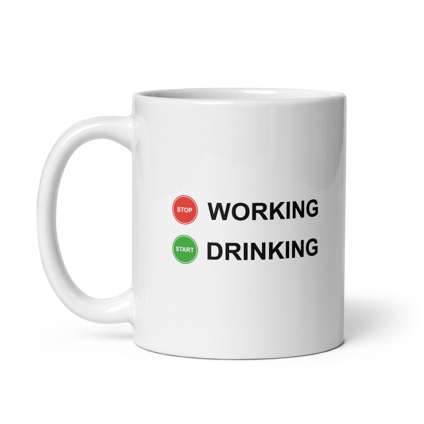 Mug Stop working start drinking Sedurro