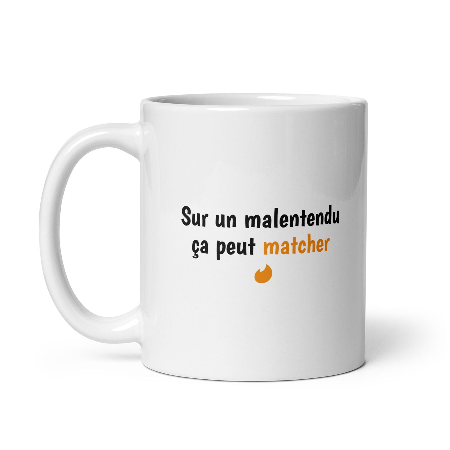 Mug Sur un malentendu ça peut matcher - Sedurro